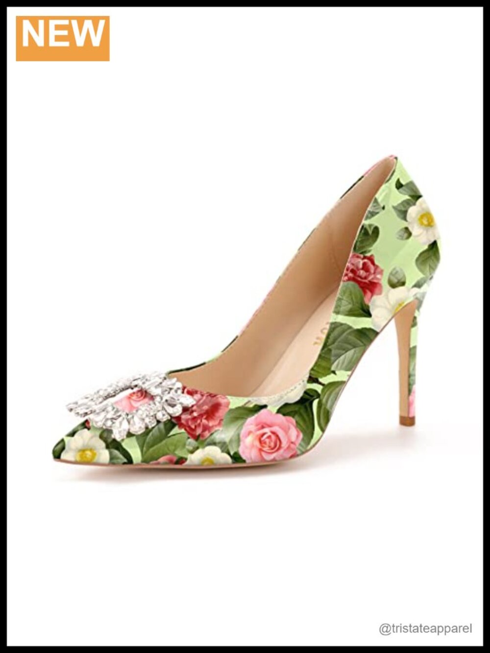Reindee Lusion Stiletto Heels Pumps Faux Leather Slingback Party Dress Shoes